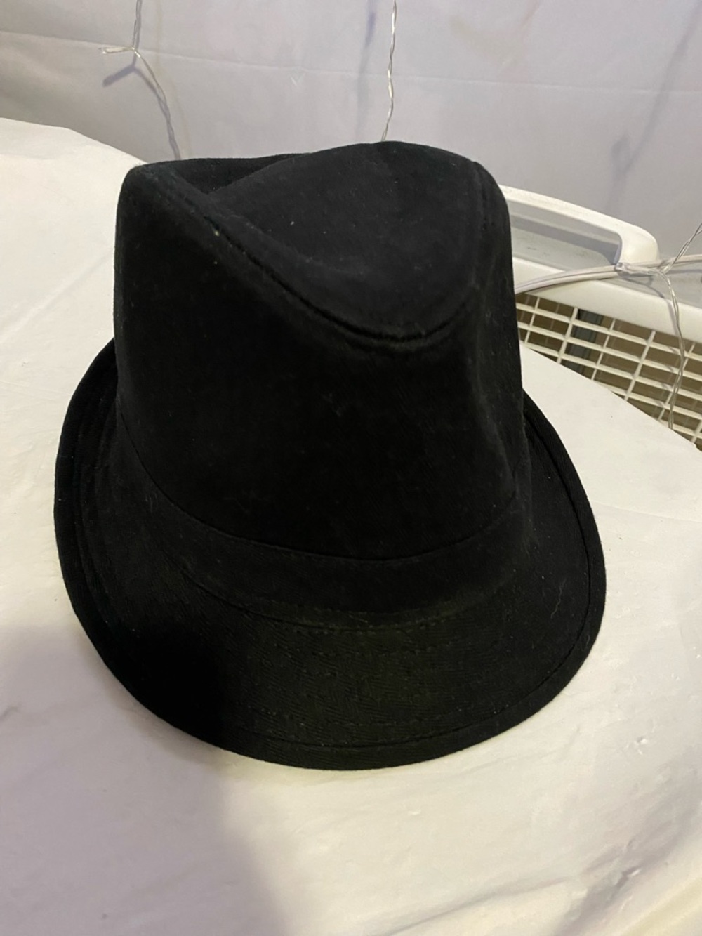 Classic Black Fedora Hat